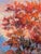 Nancy Paris Pruden "Orange Light" Contemporary Naturalistic Forested Nature Path Landscape Painting, 2020s For Sale - Image 10 of 11