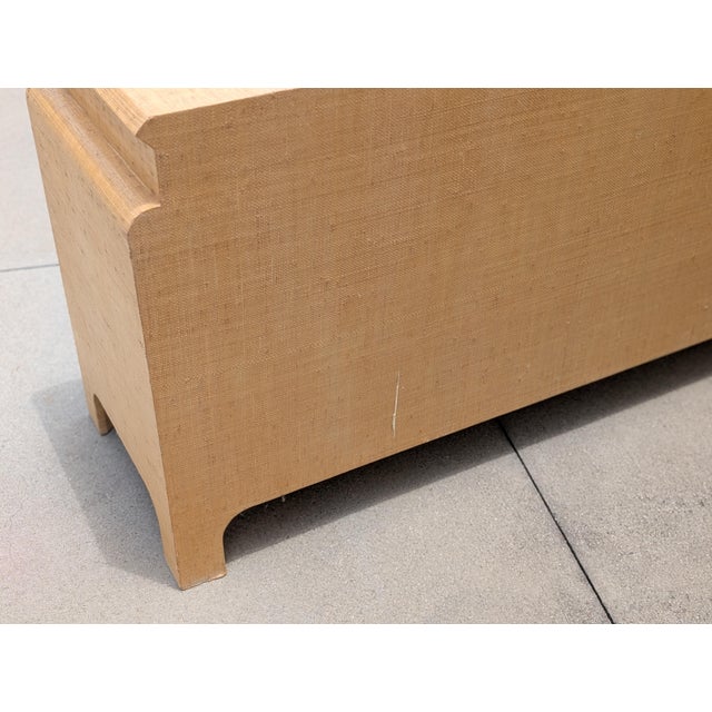 Mid Century Raffia Sideboard/Buffet by Harrison Van Horn, C1970s, Attrbiuted For Sale - Image 13 of 18