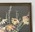 Vintage Small Floral Painting With Orginal Black/Gold Frame For Sale - Image 4 of 8