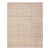 Modern Hand Knotted Cream Area Rug For Sale