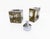 Gray Space Age Ashtray and Table Lighter Set in Smoked Murano Glass by Antonio Imperatore, 1970, Set of 2 For Sale - Image 8 of 9