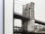 2000 - 2009 Andy Warhol Foundation Lithograph Photo Print Framed Special Edition New York Poster " Bridge " 1986 For Sale - Image 5 of 12