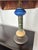 Andrew Wender Studio Pottery Raku Totem Lamps With Custom Copper Shades, Signed - A Pair For Sale In Miami - Image 6 of 18