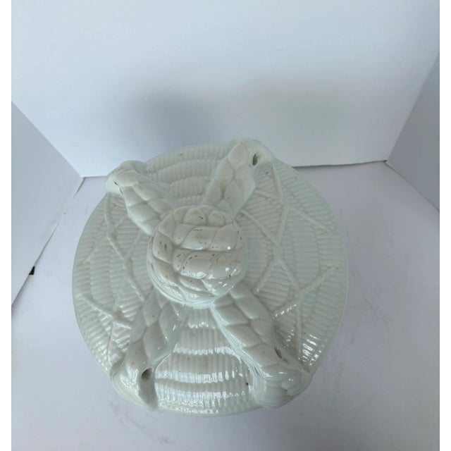 Japanese Large Glazed Ceramic Sake Jug For Sale - Image 3 of 6