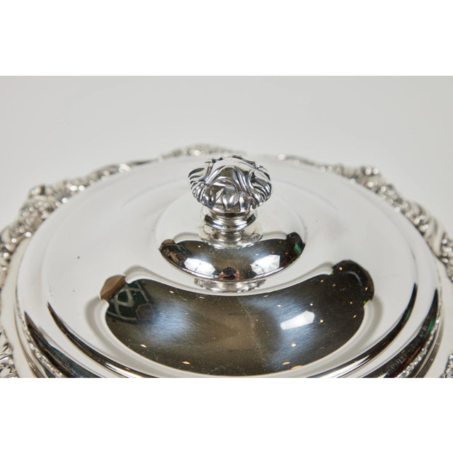 Metal Vintage Silver Plate 'Heritage' Ice Bucket For Sale - Image 7 of 10