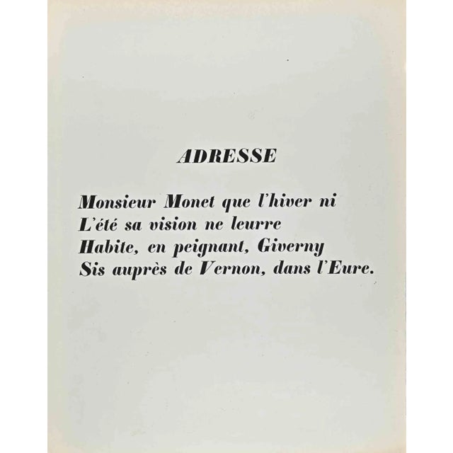 Theatre is a lithograph realized by Raoul Dufy in 1920. Good conditions. Edition of 110. The artwork is depicted through...