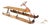 Vintage Steering Sled in Oak, 1920s For Sale