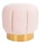 2020s Tufted Ottoman, Pink For Sale - Image 5 of 5