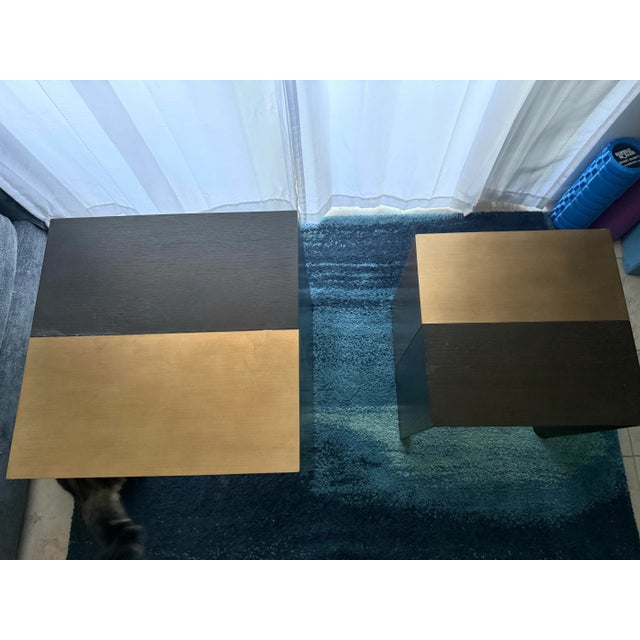 Contemporary Kiersten Side Tables - a Pair For Sale - Image 4 of 8