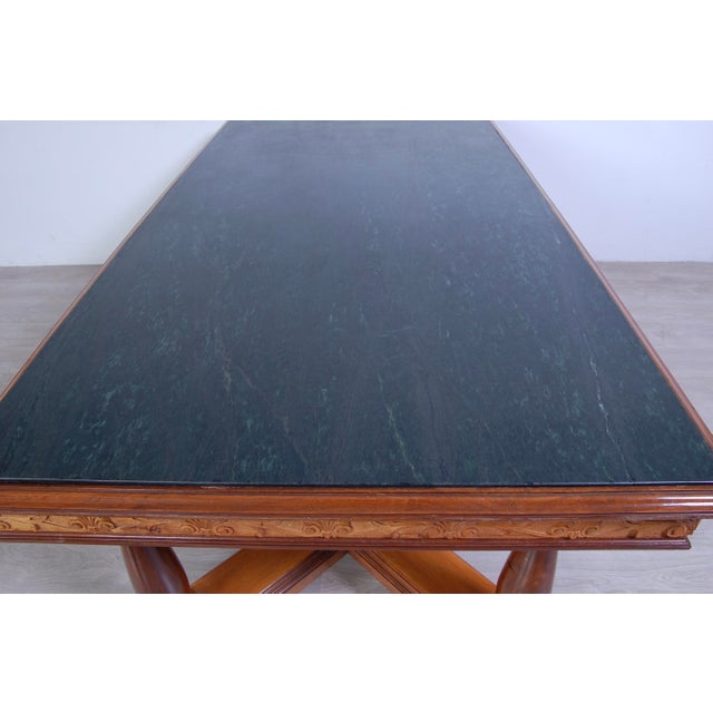 Marble-Topped Table, Brianza, Italy, 1940s For Sale - Image 17 of 18