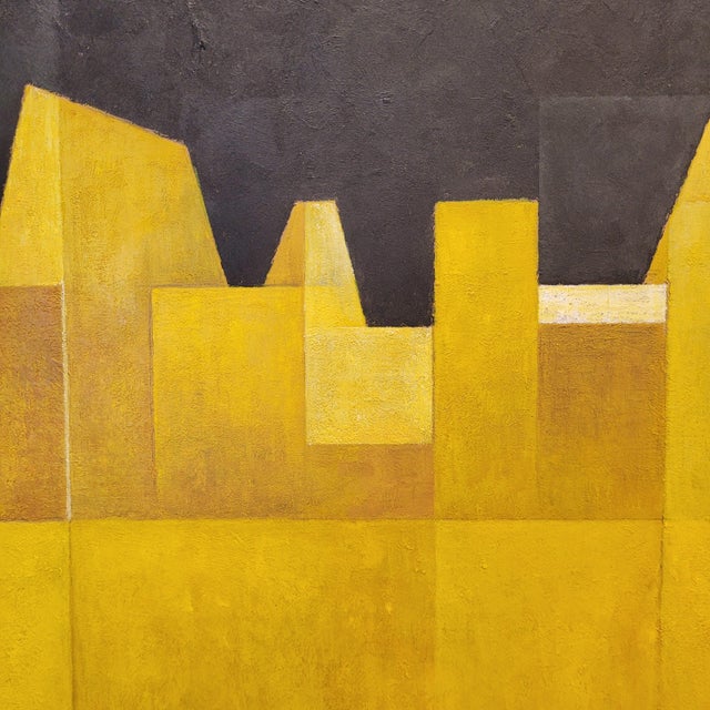 Julio Sendino, Water Encaustic Lateral Movement, 2019, Acylic and Oil on Board For Sale - Image 4 of 18