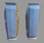 Early 20th Century Antique Old Paris Porcelain Pair Vases Hand Painted Figural Scenes Blue Gilt 11” For Sale - Image 5 of 11