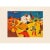 Paper 1947 After Juan Miró, "Characters, Mountain, Sky, Star and Birds" First Edition Period Parisian Lithograph For Sale - Image 7 of 8