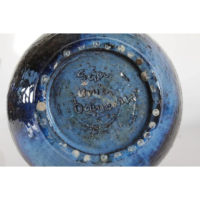 Unica Floor Vase by Sejer Ceramic Studio Pottery, Denmark, 1960s For Sale - Image 11 of 13