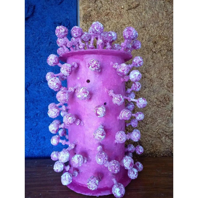 # One-of-a-Kind Contemporary Oversized Sculptural Table Lamp For Sale - Image 4 of 12