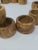 Vintage Burl Wood Napkin Rings Set of 14 For Sale - Image 11 of 13