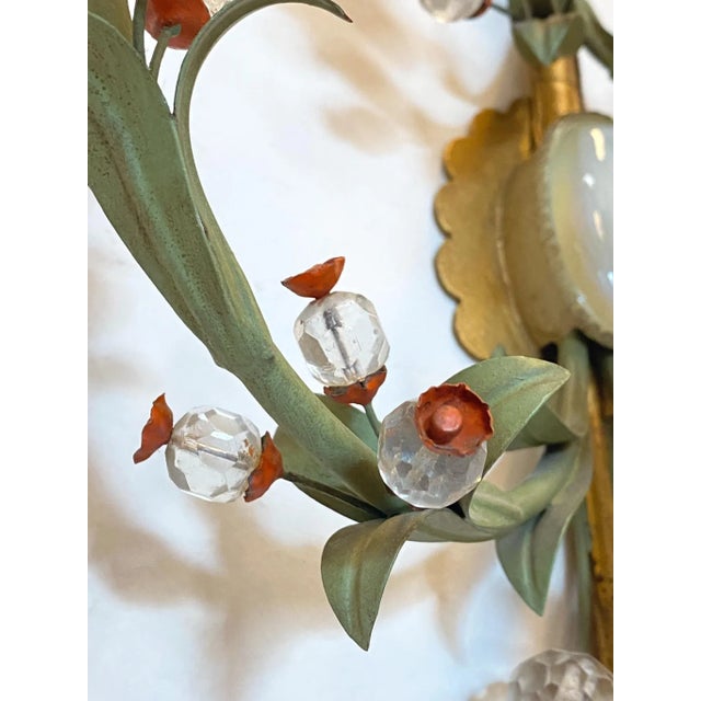 Gold Sconce, 1960 For Sale - Image 8 of 14