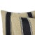 Contemporary Brown Woven Textured With Greek Key Ribbon Embellished Pillow Cover For Sale - Image 3 of 8