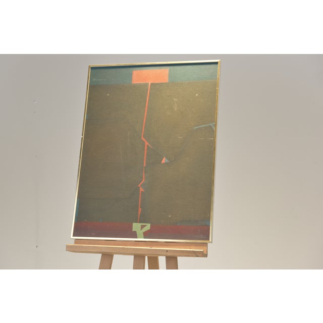 Durchbruch, Robert Köck, 1975, Oil on Hardboard For Sale - Image 4 of 8