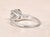 Early 20th Century The Harbison Canyon: Antique Platinum Engagement Ring set with 1.90 Carat Diamond with Original Receipt For Sale - Image 5 of 14