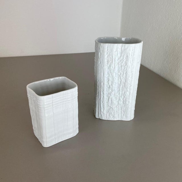Rosenthal Op Art Vase by Martin Freyer for Rosenthal, Germany, 1970s For Sale - Image 4 of 18