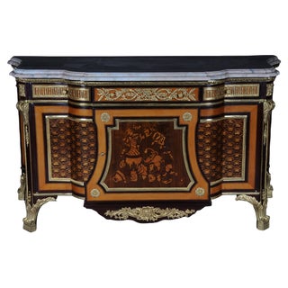 20th Century Louis XVI Style Commode in Style of Jean Henri Riesener For Sale