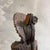 Brown Sculpture Depicting a Balinese Woman on Hand-Carved Mahogany, 1960s For Sale - Image 8 of 9
