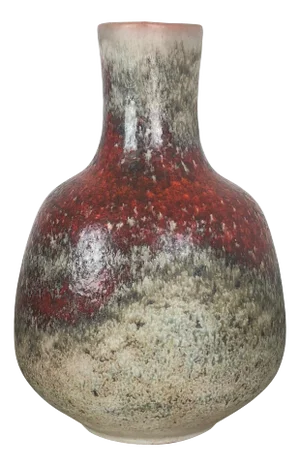 Abstract Ceramic Pottery Vase by Karlsruher Majolika, Germany, 1950s