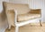 Antique French Sofa in Velvet, 1830 For Sale - Image 4 of 18