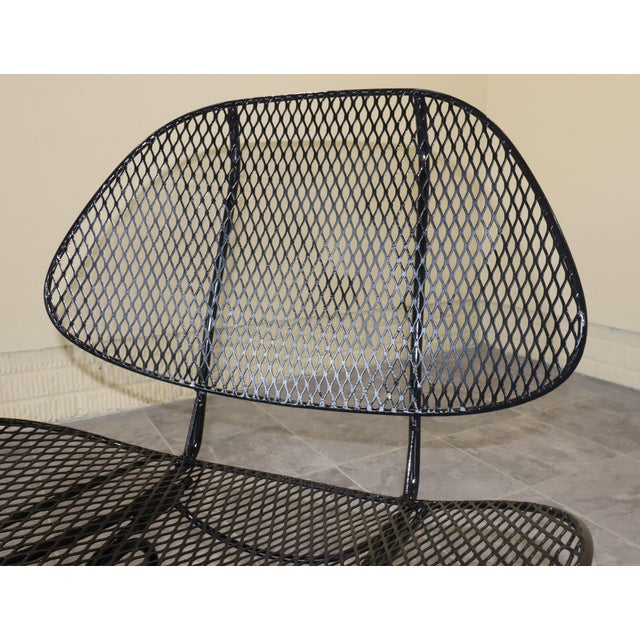 Set of Four Homecrest “Casino” Swivel Rocker Chairs With Lazy Susan Table, Circa 1963-1966, Attributed For Sale - Image 9 of 16