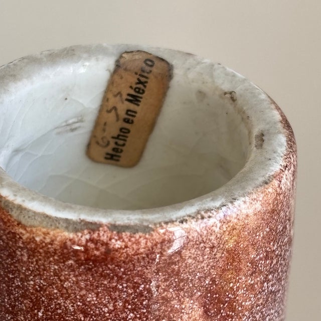 Large Mid-20th Century Mexican Tonalá Pottery Vase For Sale - Image 17 of 18