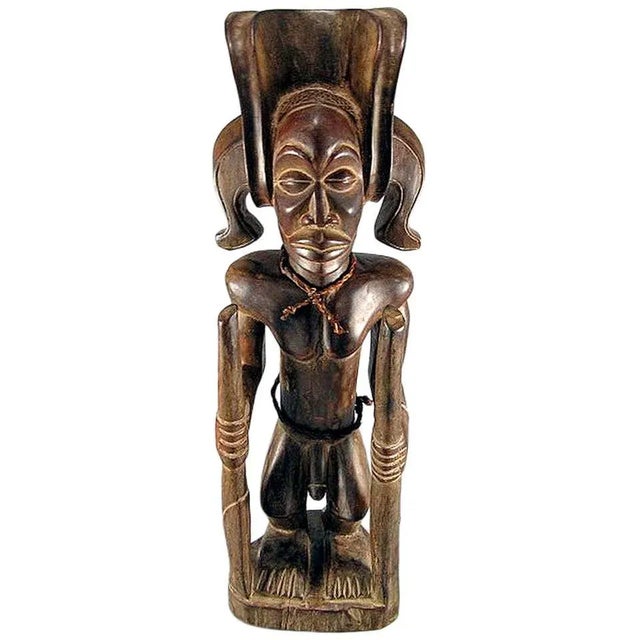 Chibinda Ilunga Figure Chokwe Angola African Tribal Art For Sale In Atlanta - Image 6 of 6