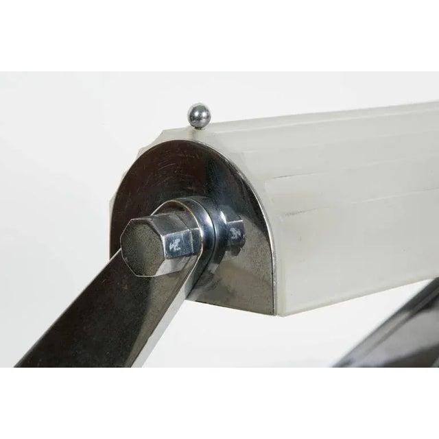 French Desk Lamp by Sabino, 1930s For Sale - Image 3 of 9