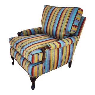 Vintage MCM Lounge Chair New Upholstery For Sale