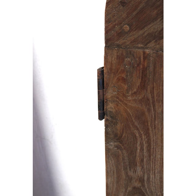 Wood Grand Mirror Arched Palladian Style For Sale - Image 7 of 12