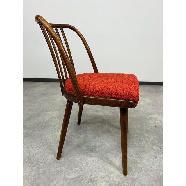 Dining Room Chairs attributed to Antonín Šuman for Ton, 1970s, Set of 4 For Sale - Image 6 of 10
