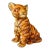 Mid-20th Century Marwal Cast Resin Tiger Cub Sculpture For Sale