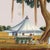 Indian Company School, Tent Pitched Under Banyan Tree, 1800s, Gouache on Paper For Sale - Image 3 of 9