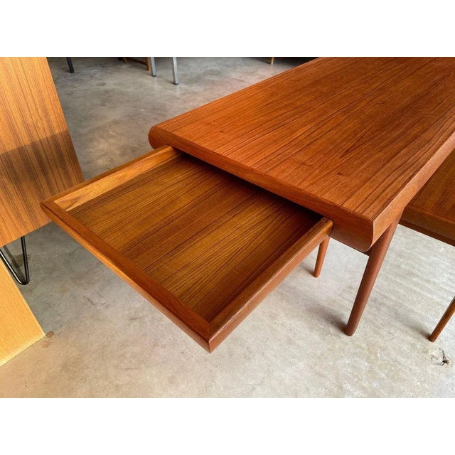 Teak Coffee Table by Johannes Andersen for Trioh, 1960s For Sale - Image 3 of 10