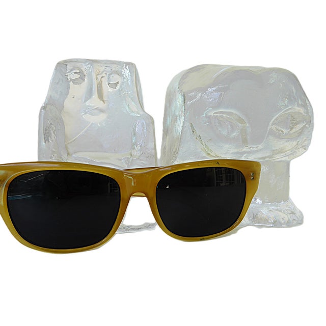 Erik Hoglund Swedish Modern Solid Glass Animal Figure, Kosta Boda Sweden 1970s For Sale - Image 11 of 11