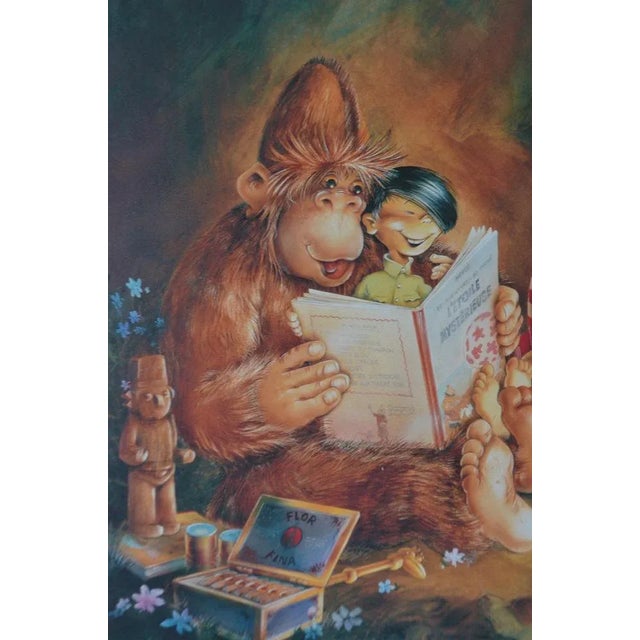 Watch, Hommage à Hergé, 1990, Offset Lithograph For Sale - Image 5 of 10