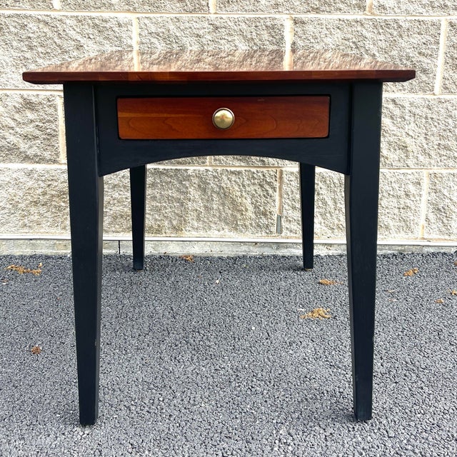 Ethan Allen American Impressions Shaker Style Satin Black and Autumn