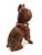 Chestnut Mid 20th Century German Wood Chiseled Dog Figurine For Sale - Image 8 of 11