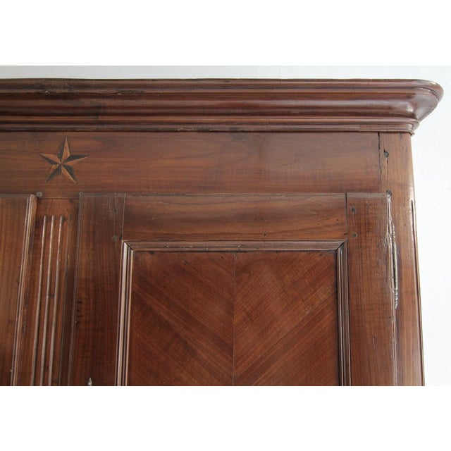 19th Century French Provincial Cherrywood Cabinet For Sale - Image 17 of 18
