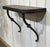 Console Table in Forged Steel and Slate Top, 1950s For Sale - Image 4 of 12