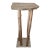 Custom Handcrafted Sandstone and Peeled Tree Limb Plant Stand For Sale