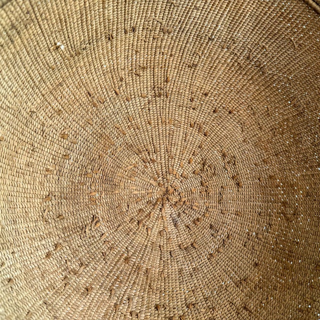 Brown Yanomami Amazon Indian Basket For Sale - Image 8 of 8