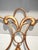 Metal Vintage French Style Gold Gilt King Headboard by Palladio Made in Italy For Sale - Image 7 of 12