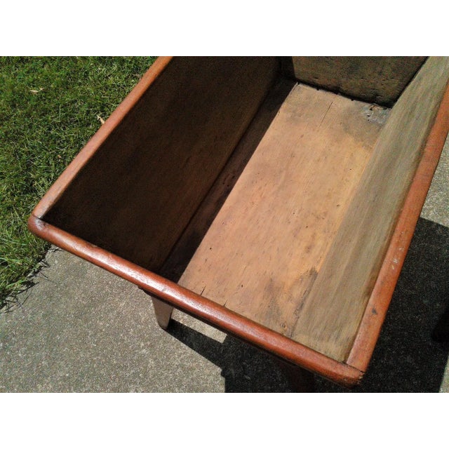 Antique Dove Tails Dough Box on Legs 1820s Era Chairish