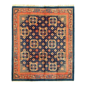 Fine Hand Knotted Antique Tabetan Rug